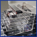 High Quality Custom Clear Acrylic Cosmetic Organizer